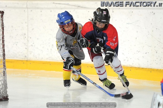 2011-03-20 Aosta 0198 Hockey Milano Rossoblu U10-Varese - Alessia Labruna